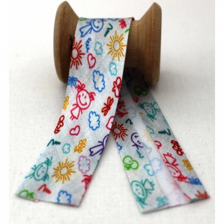 Desenli Katlı Biye 233