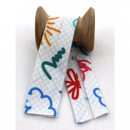 Desenli Katlı Biye 266