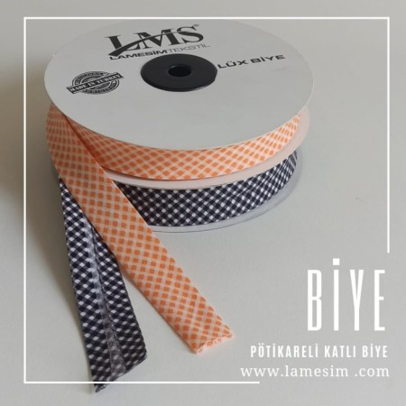 Desenli Katlı Biye 76